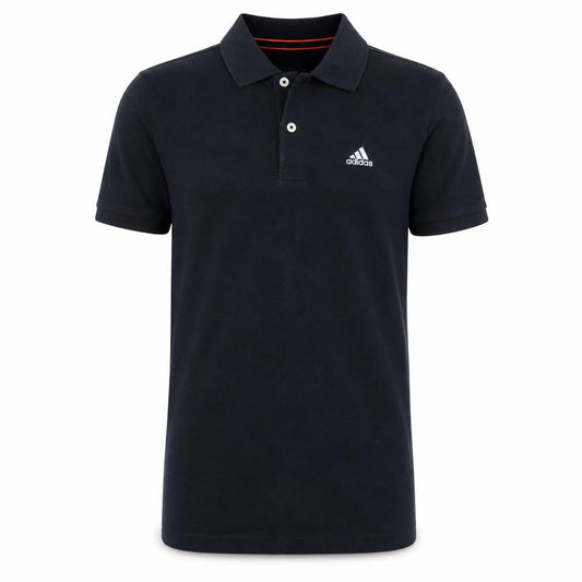 adidas Men's Black Essentials Polo Shirt Size S Regular Fit