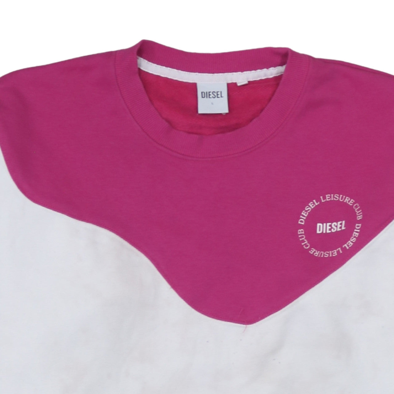 Diesel Men's Multicoloured L Crew Neck Pullover Sweatshirt