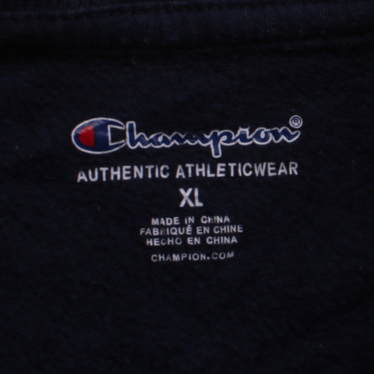 Champion Women's Navy Blue XL Pullover Sweatshirt
