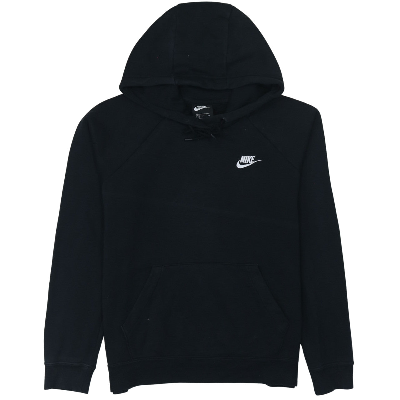 Nike Men's Black Pullover Hoodie Small Regular Fit Fleece Sweatshirt