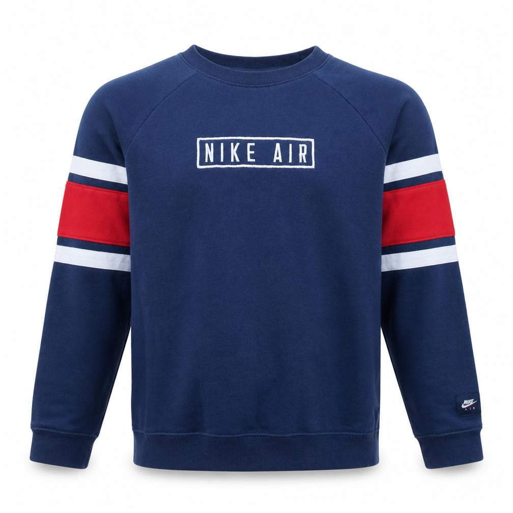 Nike Boys Blue XL Sweatshirt Crew Neck Long Sleeve Athletic Pullover
