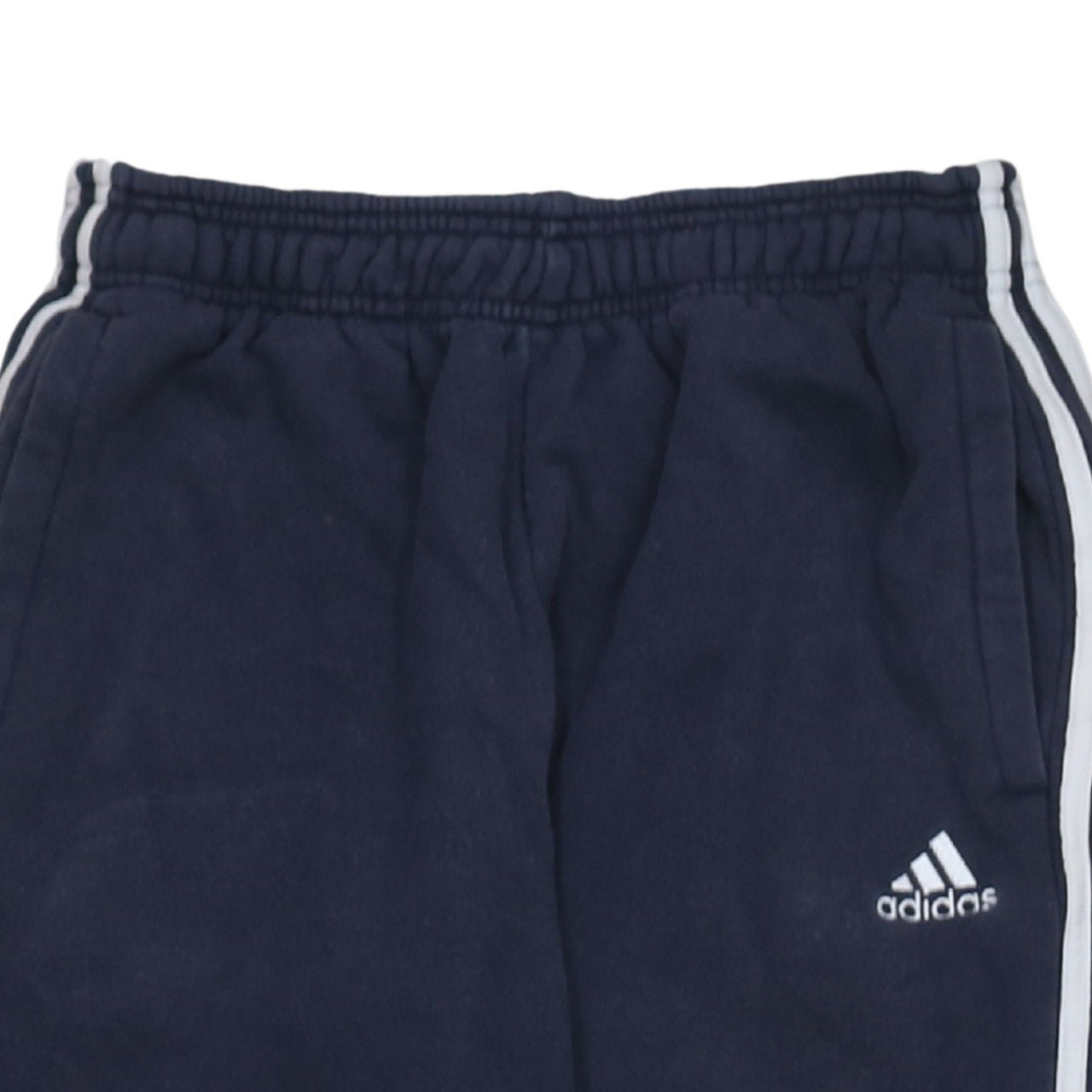 adidas Men's Blue Jogger Sweatpants S Regular Fit Fleece Activewear