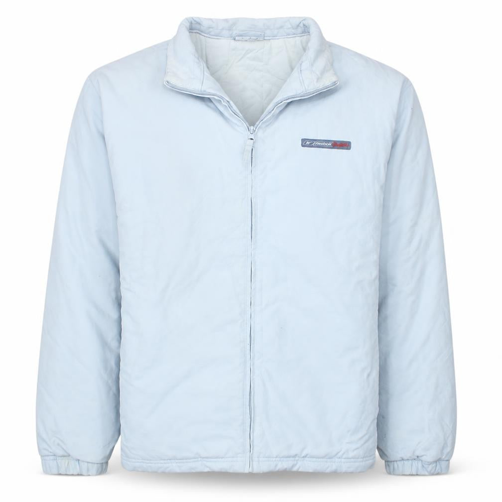 Reebok Men's Grey L Basic Sports Jacket Size L 42in Polyester