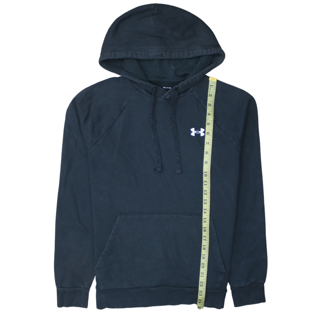 Under Armour Women Black Small Loose Fit Pullover Hoodie