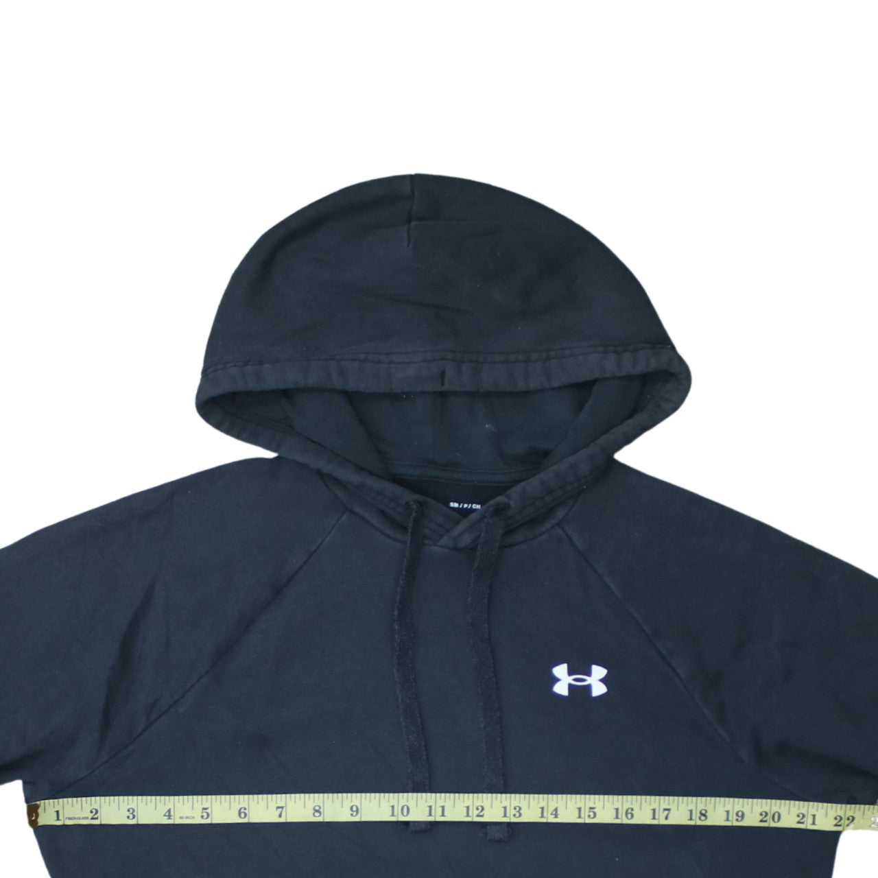 Under Armour Women Black Small Loose Fit Pullover Hoodie