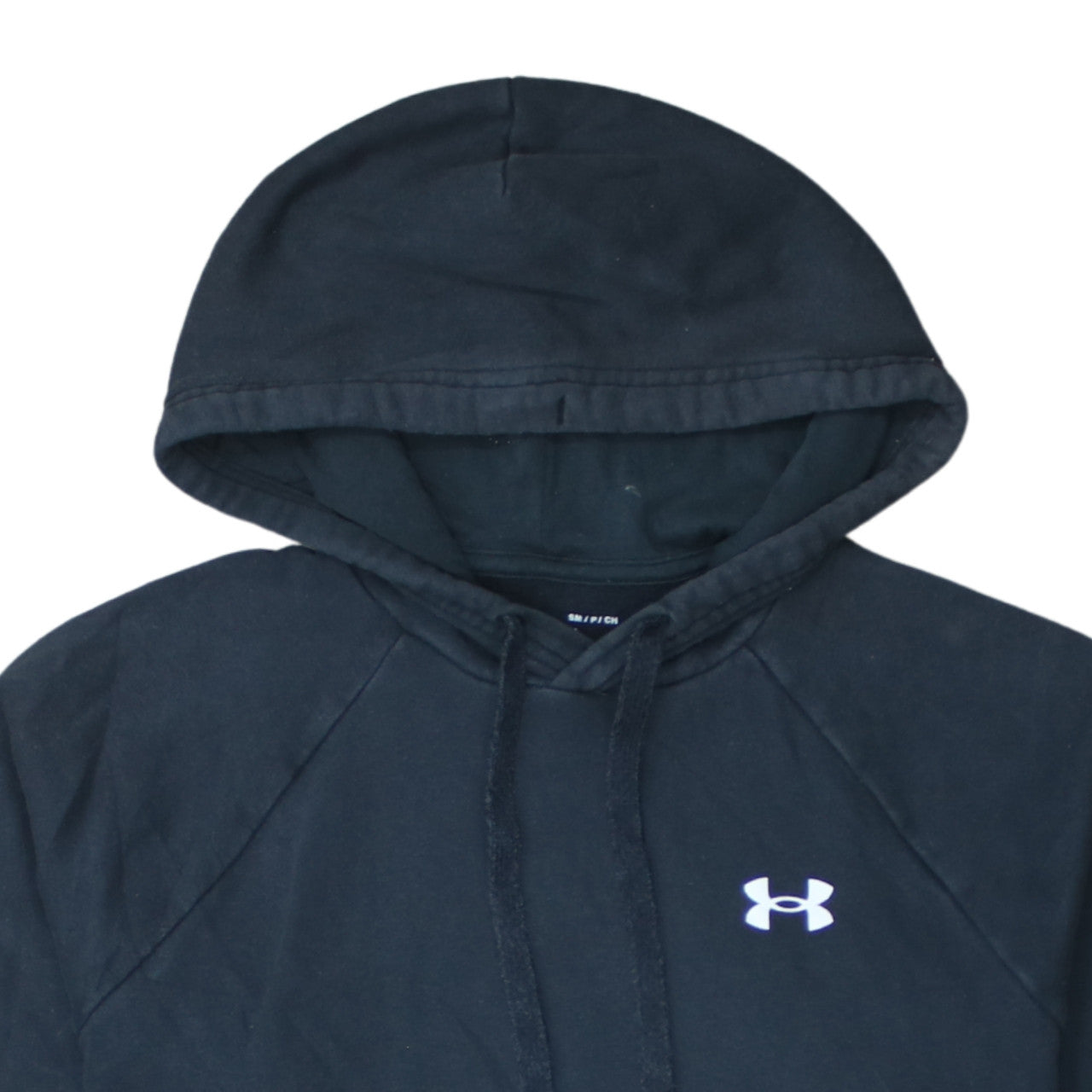 Under Armour Women Black Small Loose Fit Pullover Hoodie