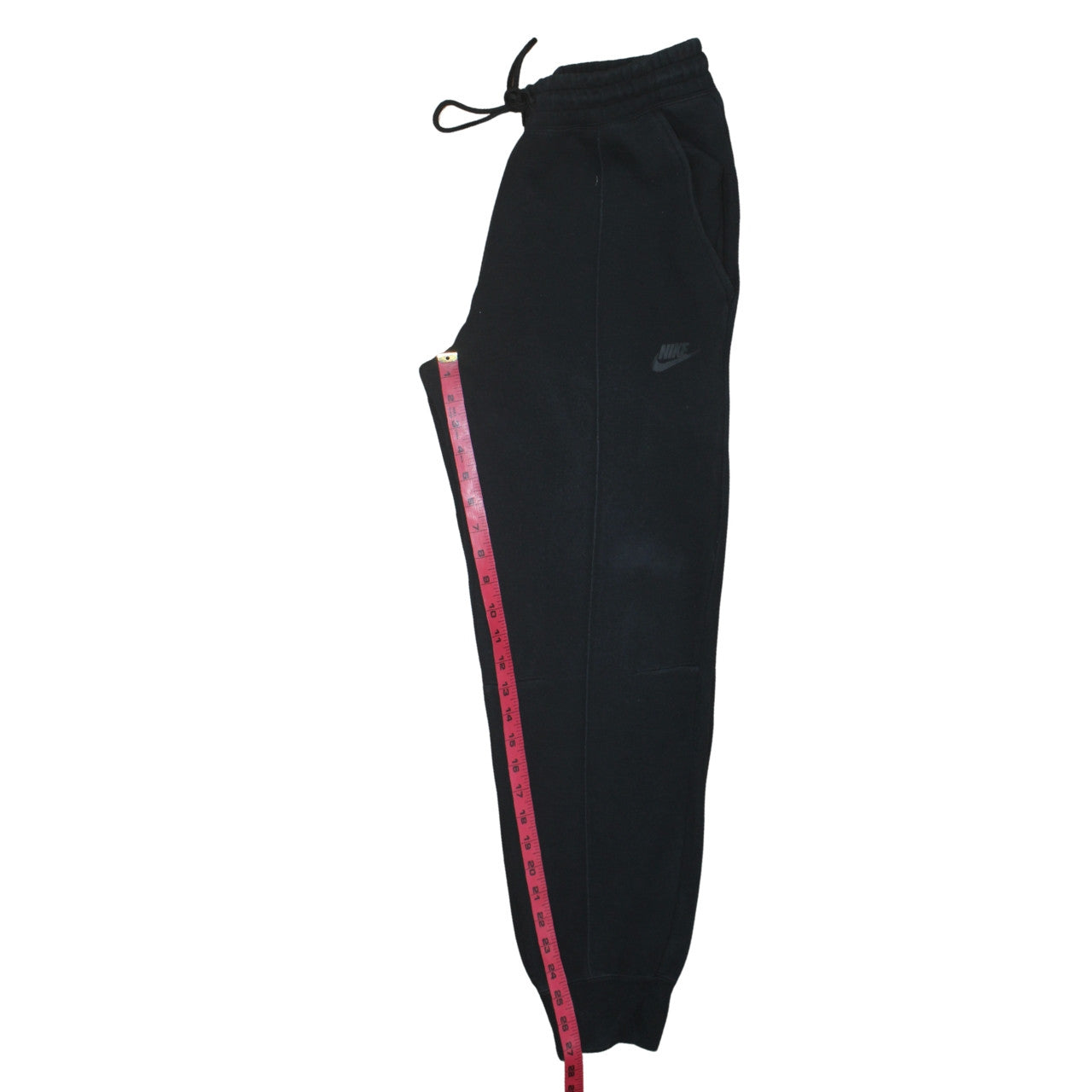 Nike Men's Black Fleece Jogger Sweatpants M Regular Fit Activewear