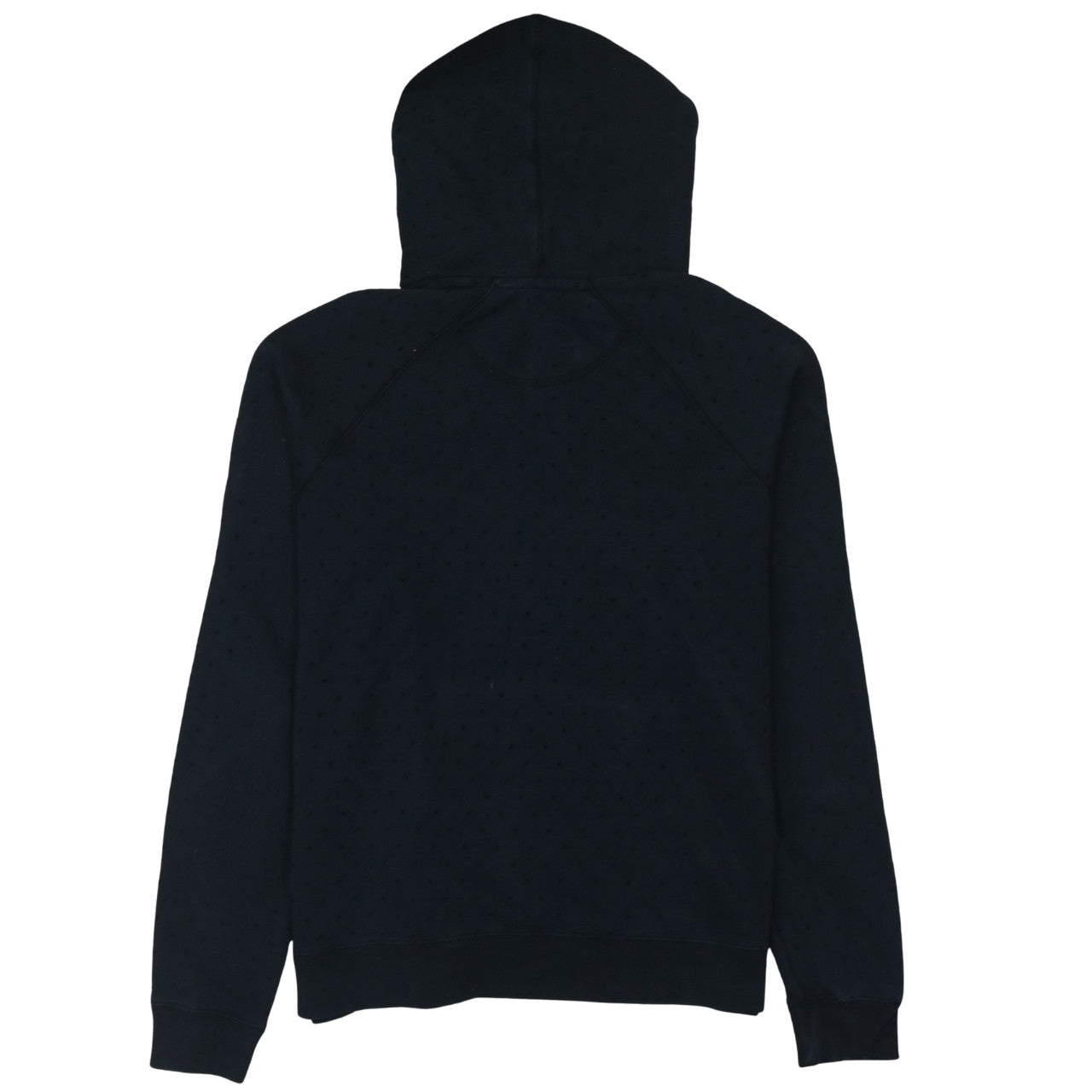 Nike Womens Black Pullover Hoodie Size M Cotton Blend Athletic Fit