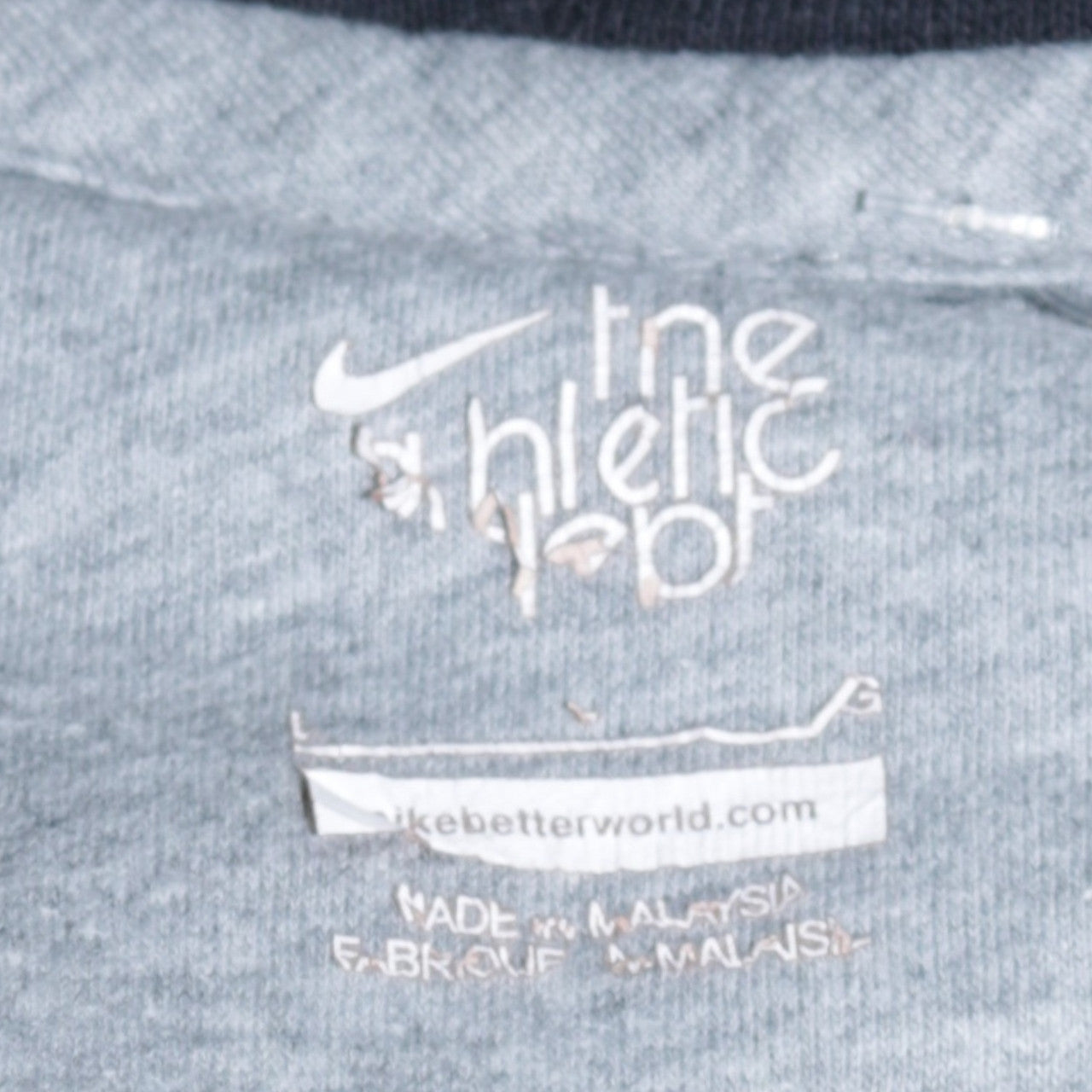 Nike Womens Black Pullover Hoodie Size M Cotton Blend Athletic Fit
