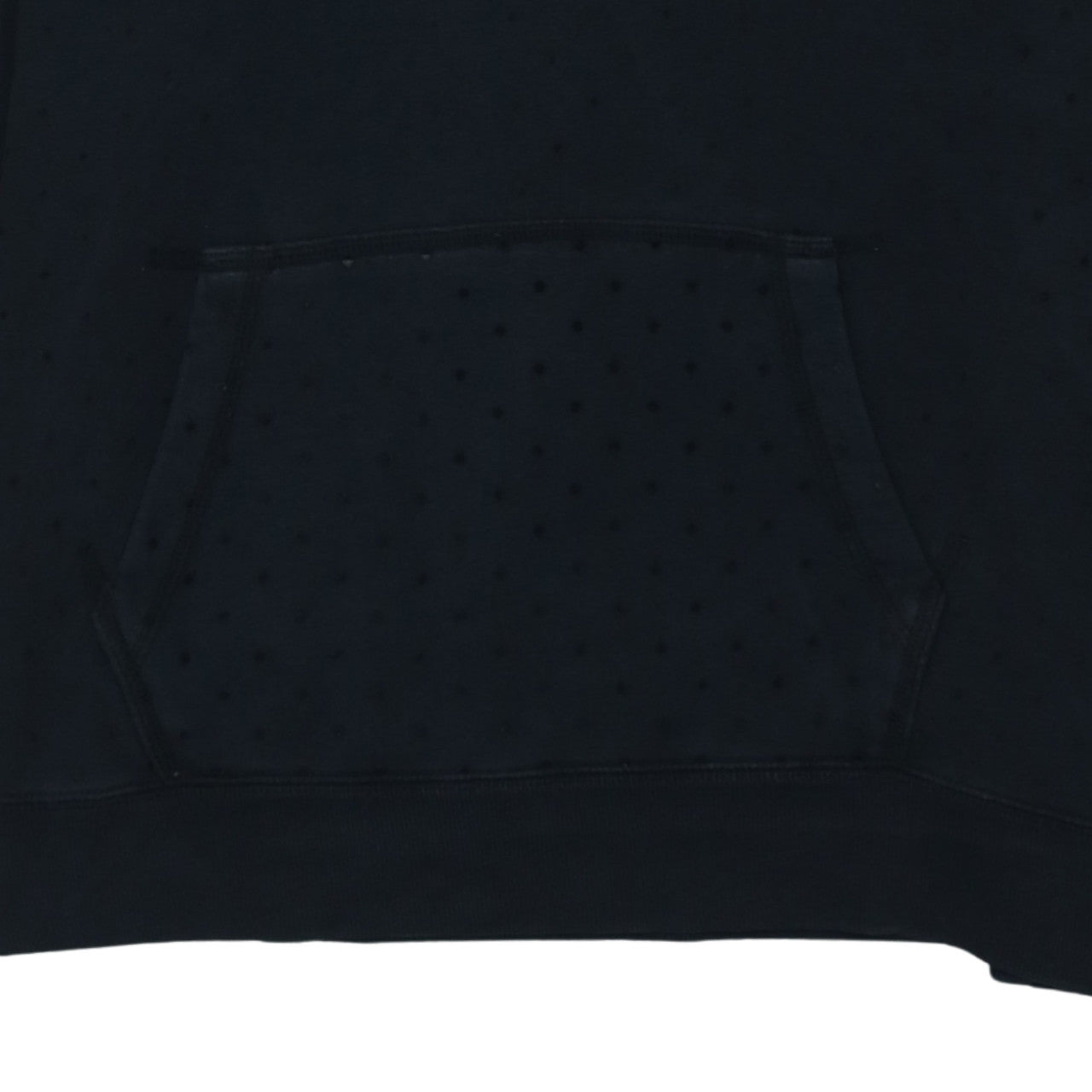 Nike Womens Black Pullover Hoodie Size M Cotton Blend Athletic Fit