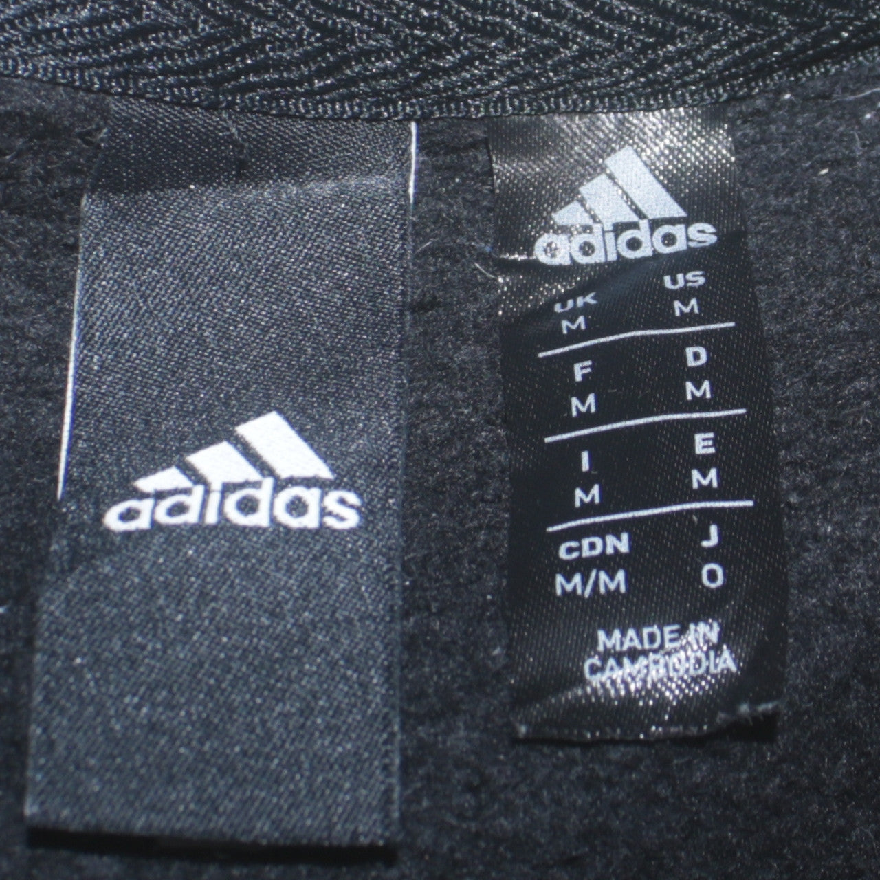 adidas Men’s Black M Crew Neck Pullover Sweatshirt