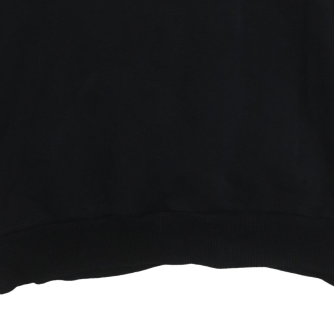 Diesel Men's Black Pullover Hoodie Medium Embroidered Logo 3/4 Sleeve
