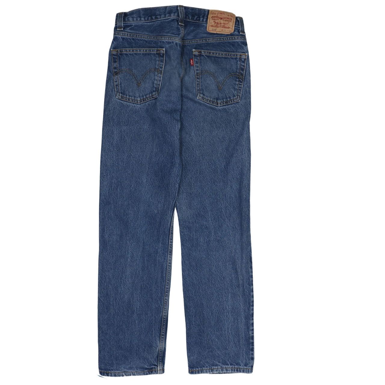 Levi's 505 Regular Fit Men's Blue 30x32 Straight Denim Jeans