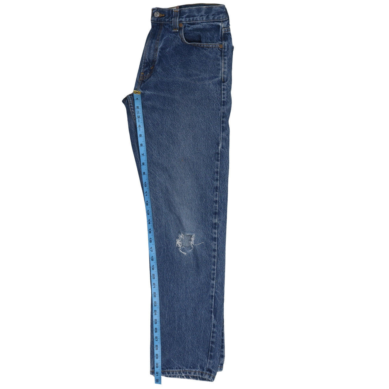Levi's 505 Regular Fit Men's Blue 30x32 Straight Denim Jeans
