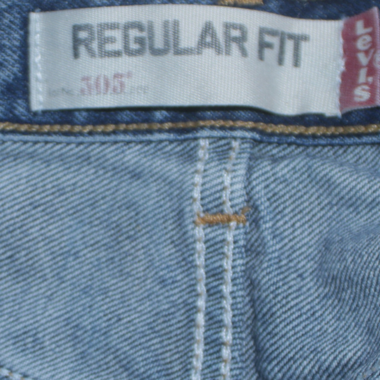 Levi's 505 Regular Fit Men's Blue 30x32 Straight Denim Jeans