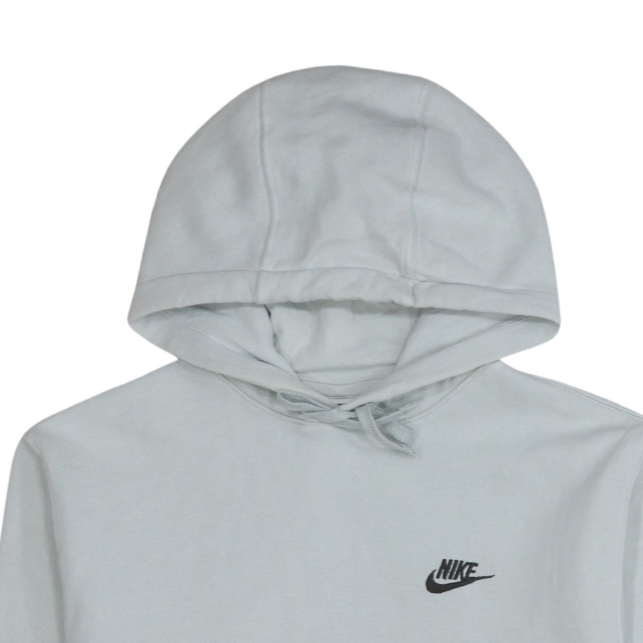 Nike Men's Grey Pullover Hoodie M Regular Fit Sportswear