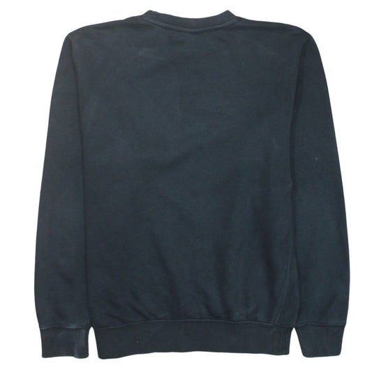 Nike Men's Black Small Classic Crew Neck Fleece Sweatshirt