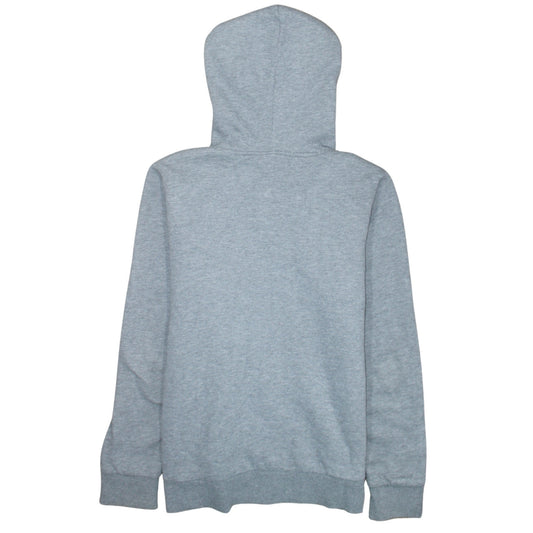 Vans Women Grey Full Zip Hoodie Sherpa Lined Size M Casual Sweatshirt