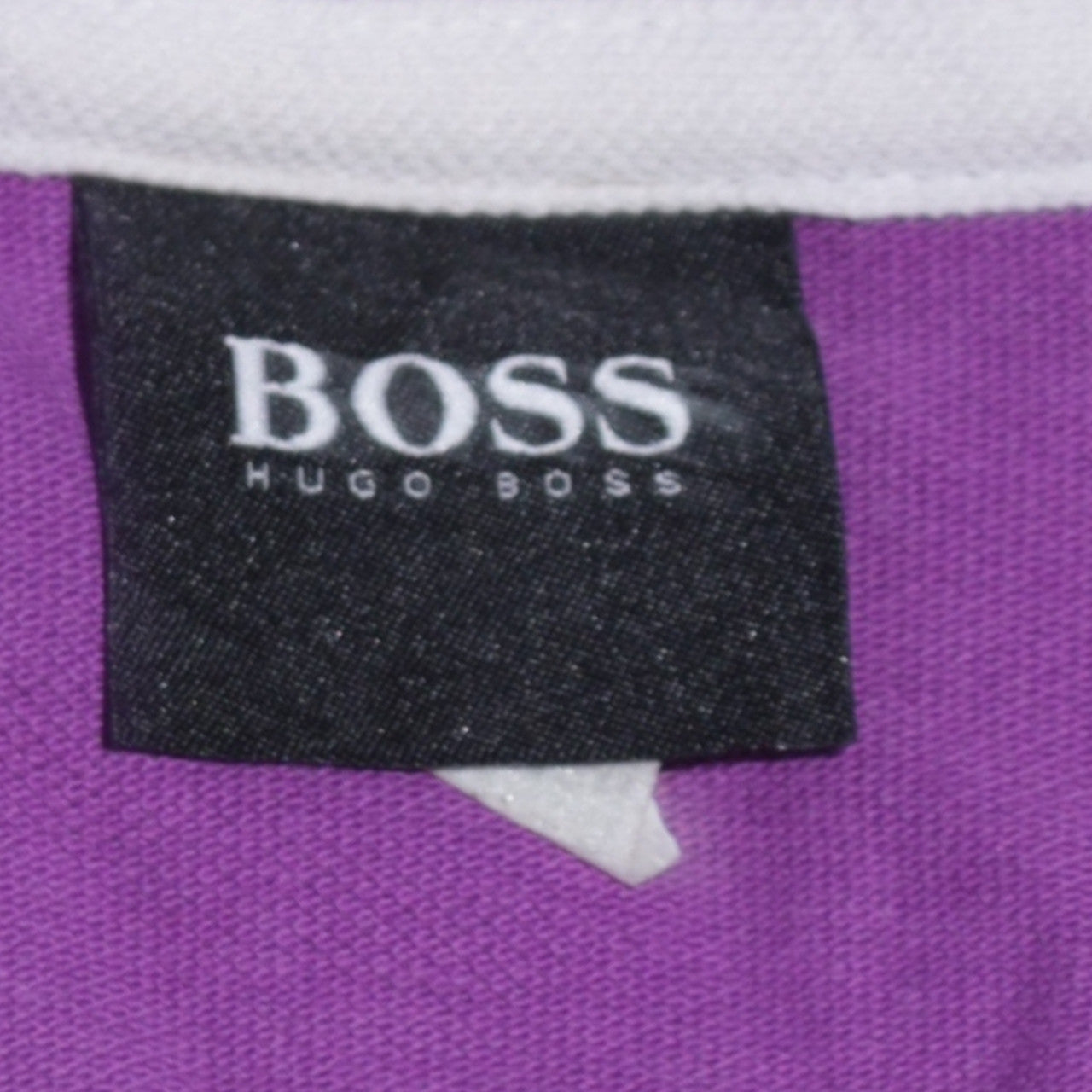 Hugo Boss Men's Purple Cotton 2XL Polo Shirt