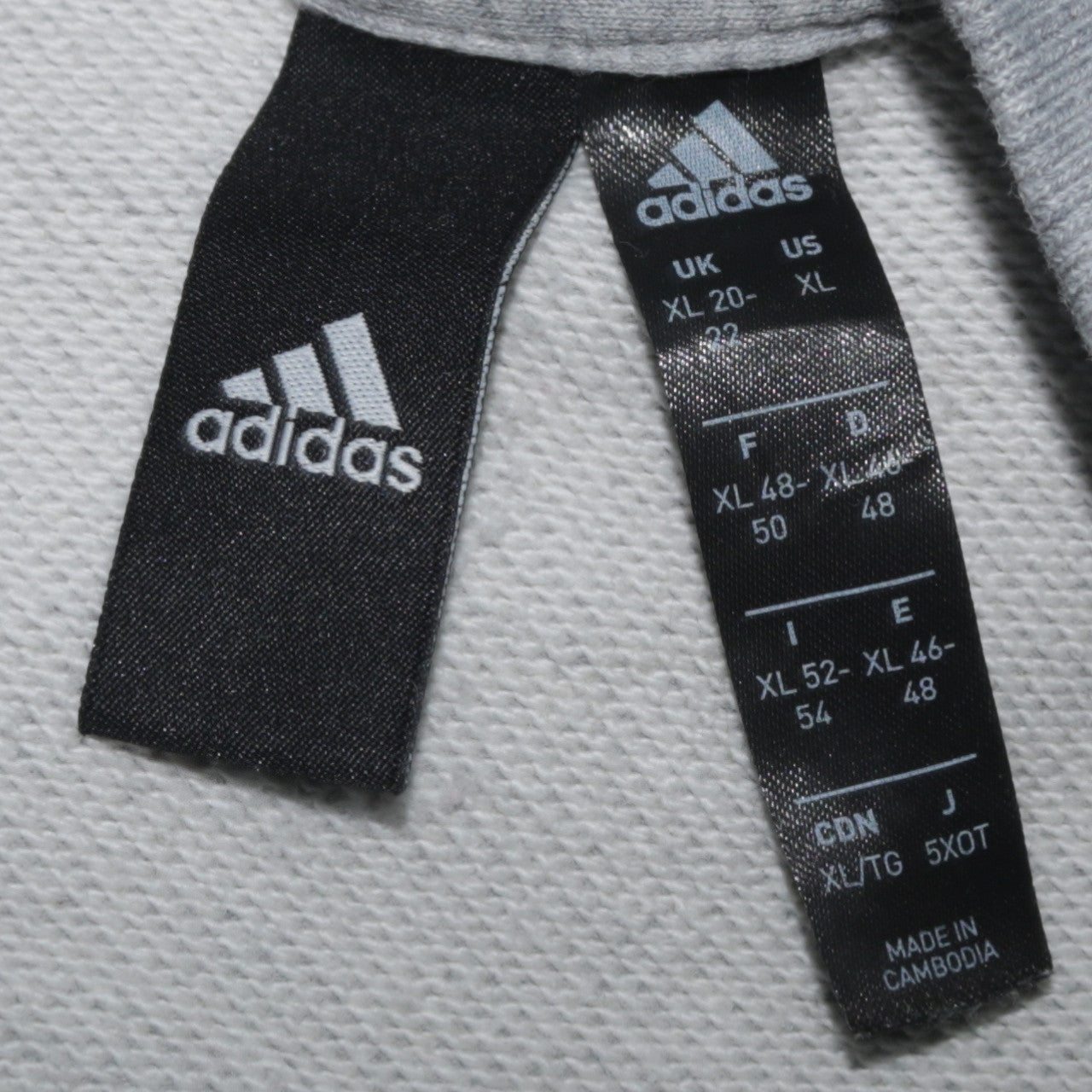 Adidas Women’s Grey XL Crew Neck Pullover Sweatshirt Classic Logo