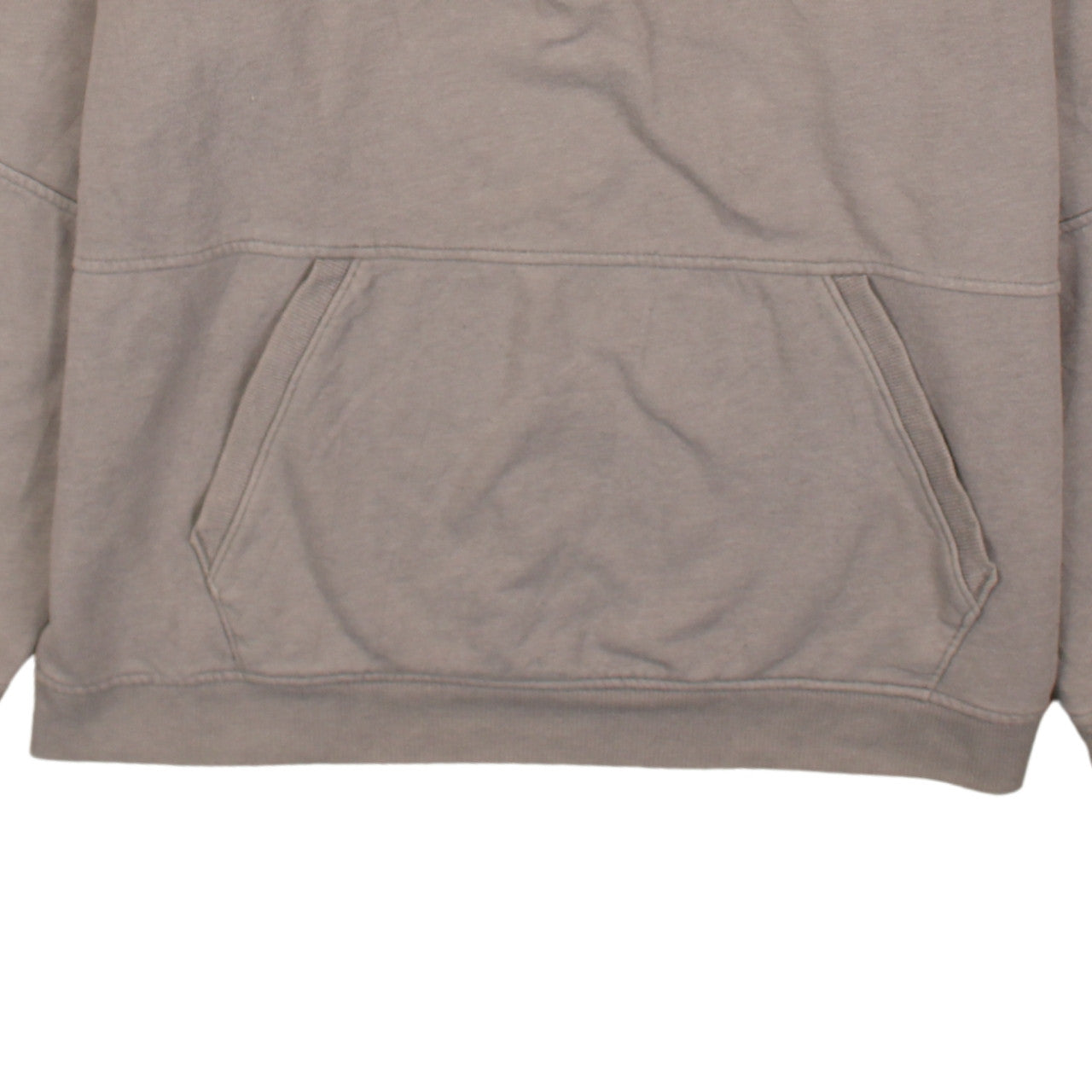 Under Armour Mens Beige 1/2 Zip Hoodie L Regular Fit Sports Fleece
