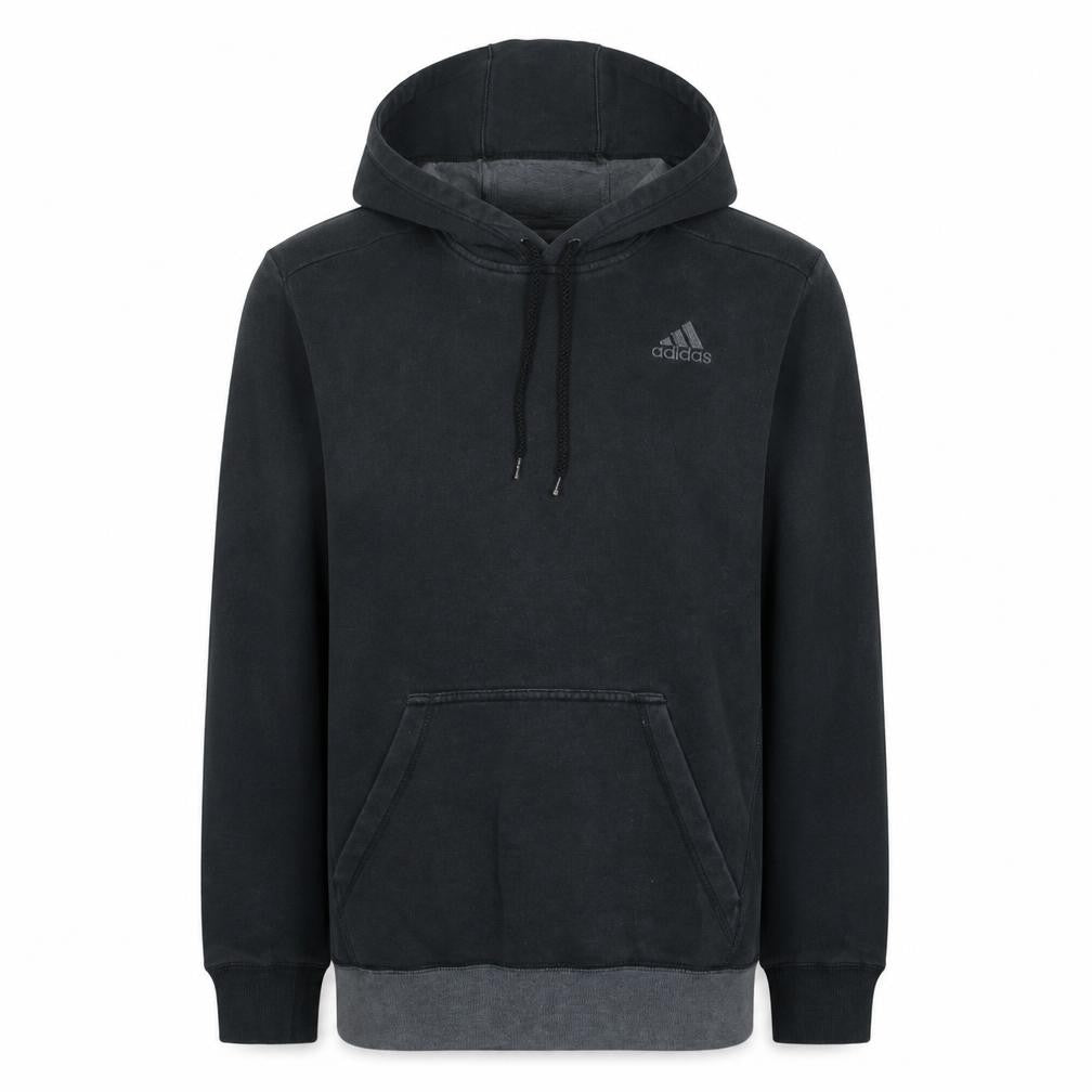 adidas Men's Black Pullover Hoodie Small Regular Fit Fleece