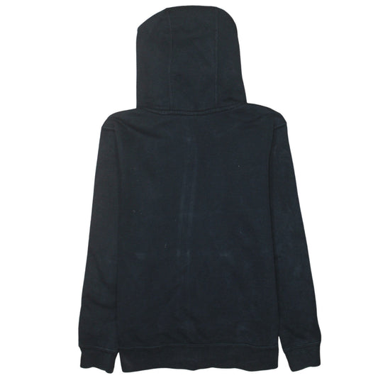 Nike Men's Black XS Full Zip Fleece Hoodie with Logo Tape Detail
