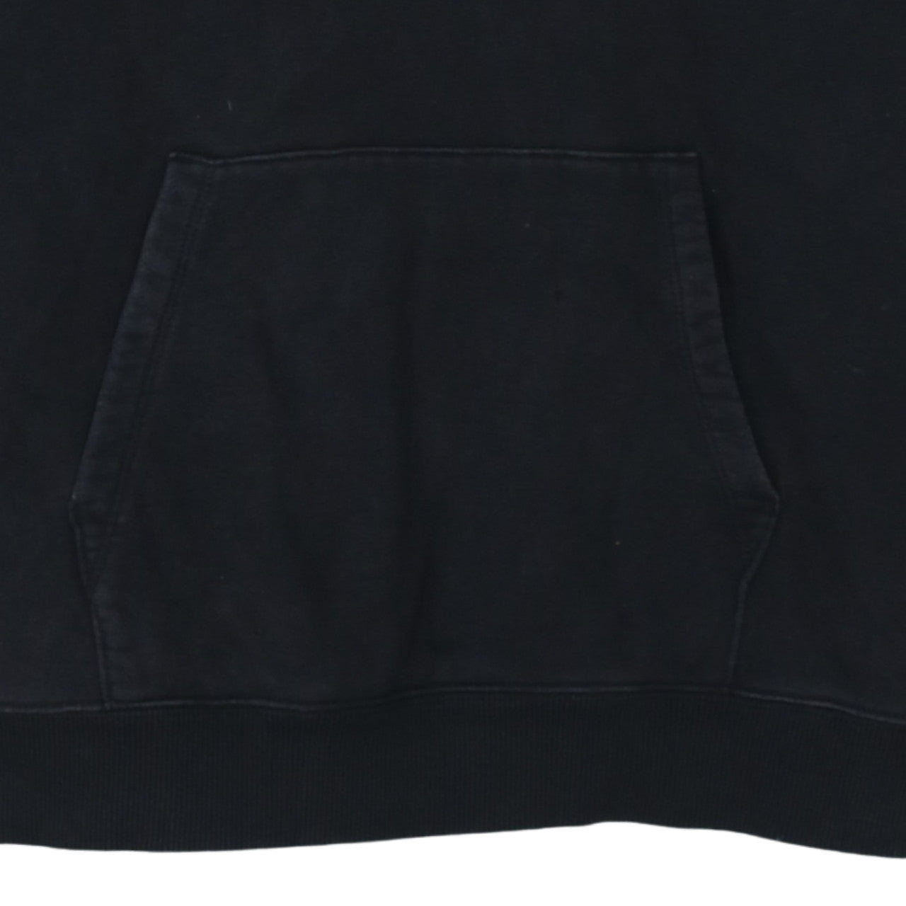 Champion Men's Black Small Pullover Hoodie Cotton Logo Sweatshirt