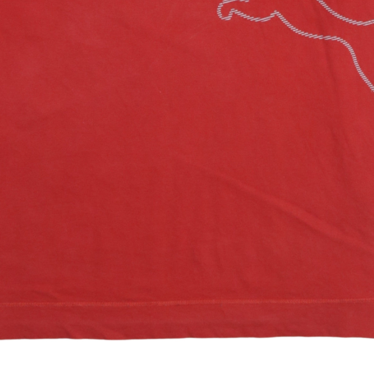 Puma Men's Red XL Colourblock Sports Crew Neck T-Shirt