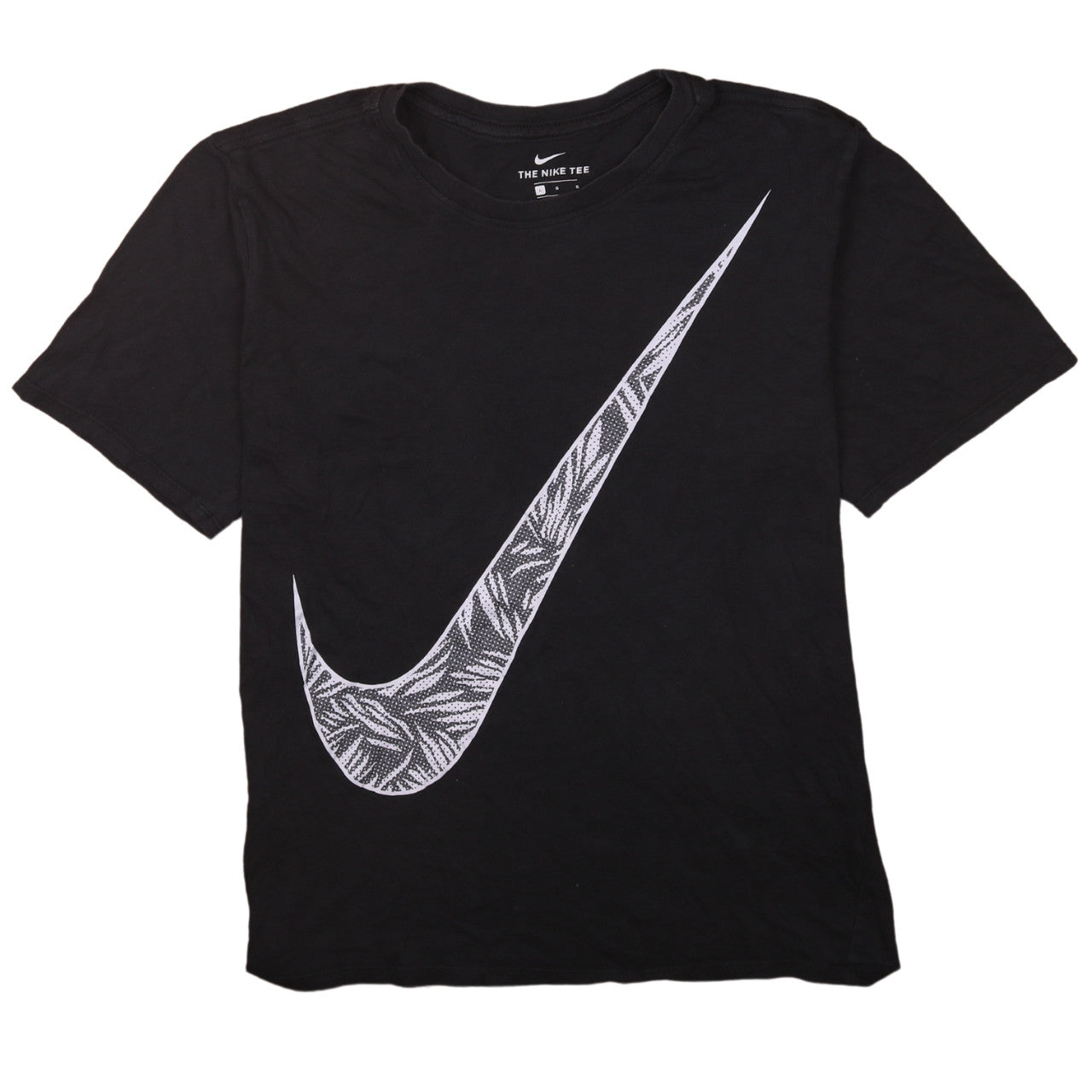Nike Men's Black Large Athletic Fit Graphic Print T-Shirt