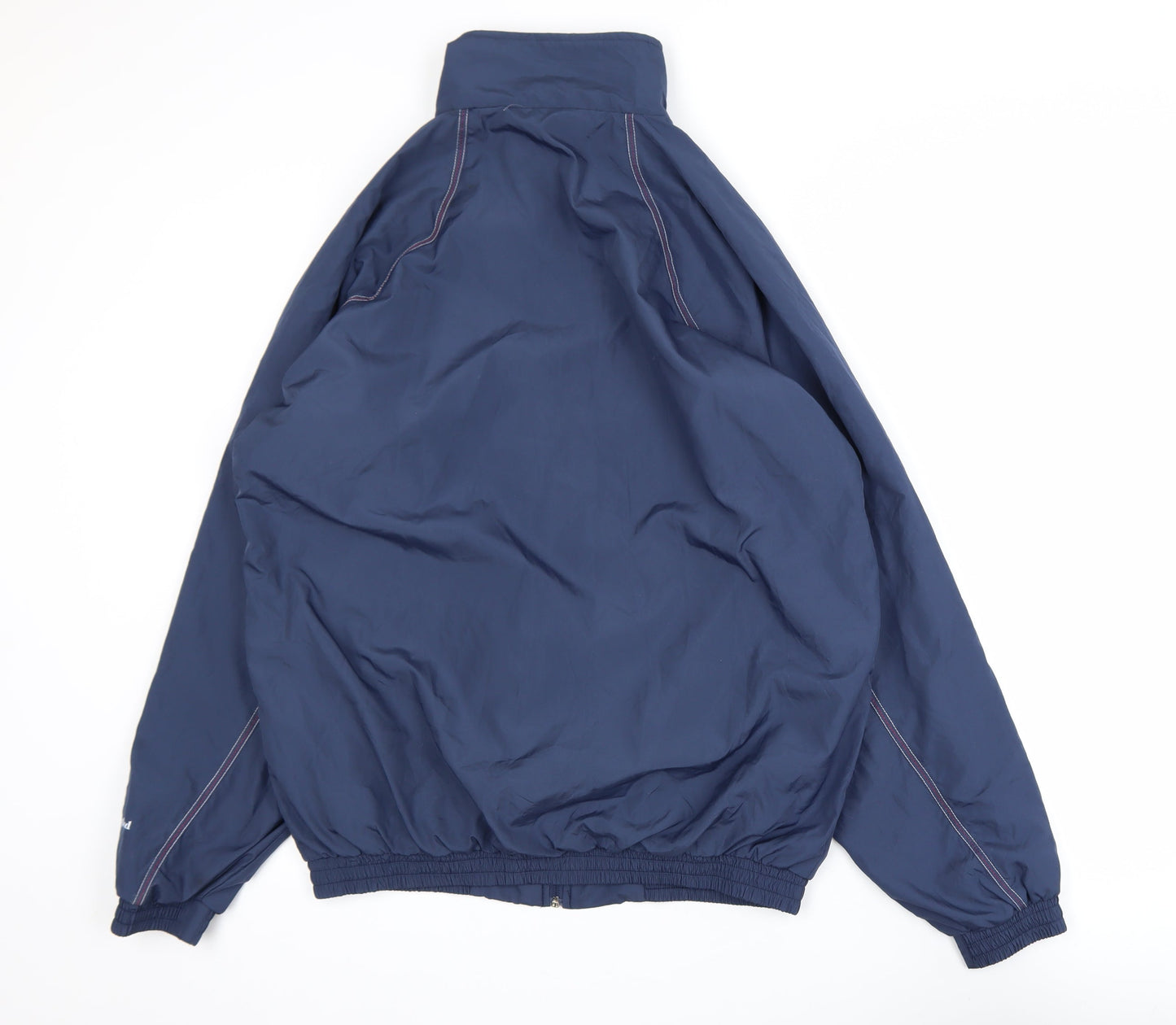 No Problem Sportswear Men's Blue L Windbreaker Jacket