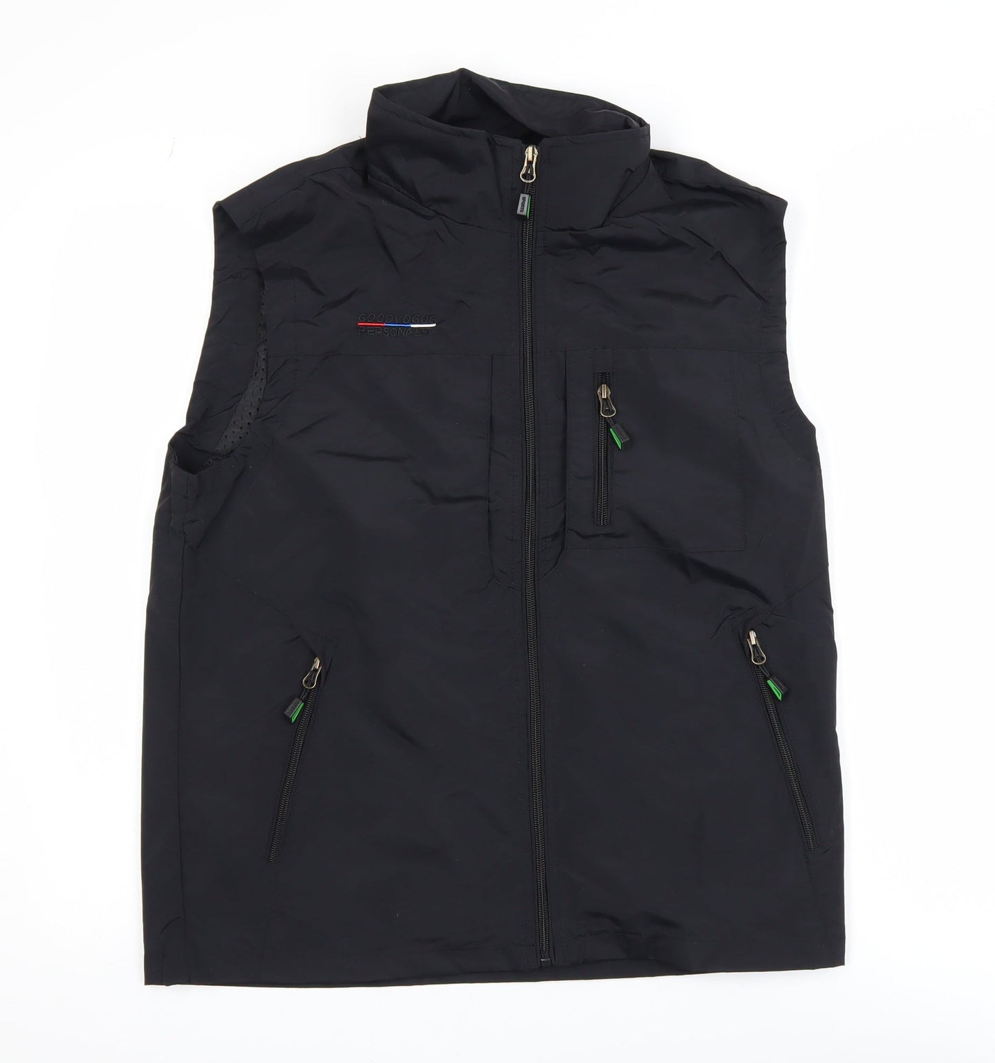 Goodluck Men's Black Softshell Bodywarmer Waistcoat L Regular Fit