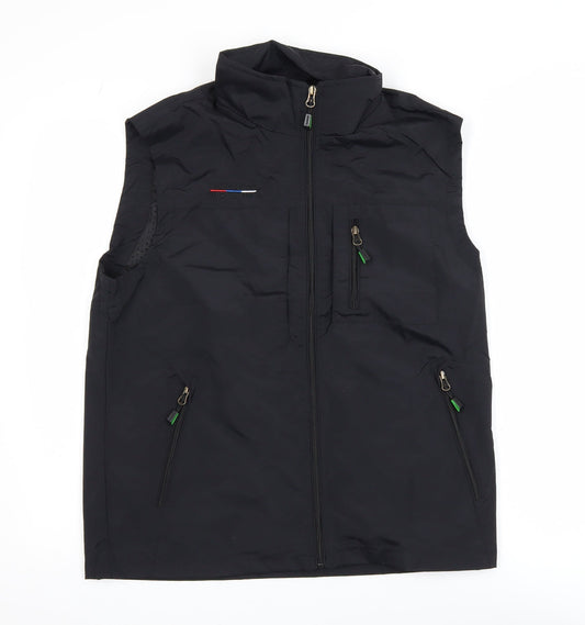 Goodluck Men's Black Softshell Bodywarmer Waistcoat L Regular Fit