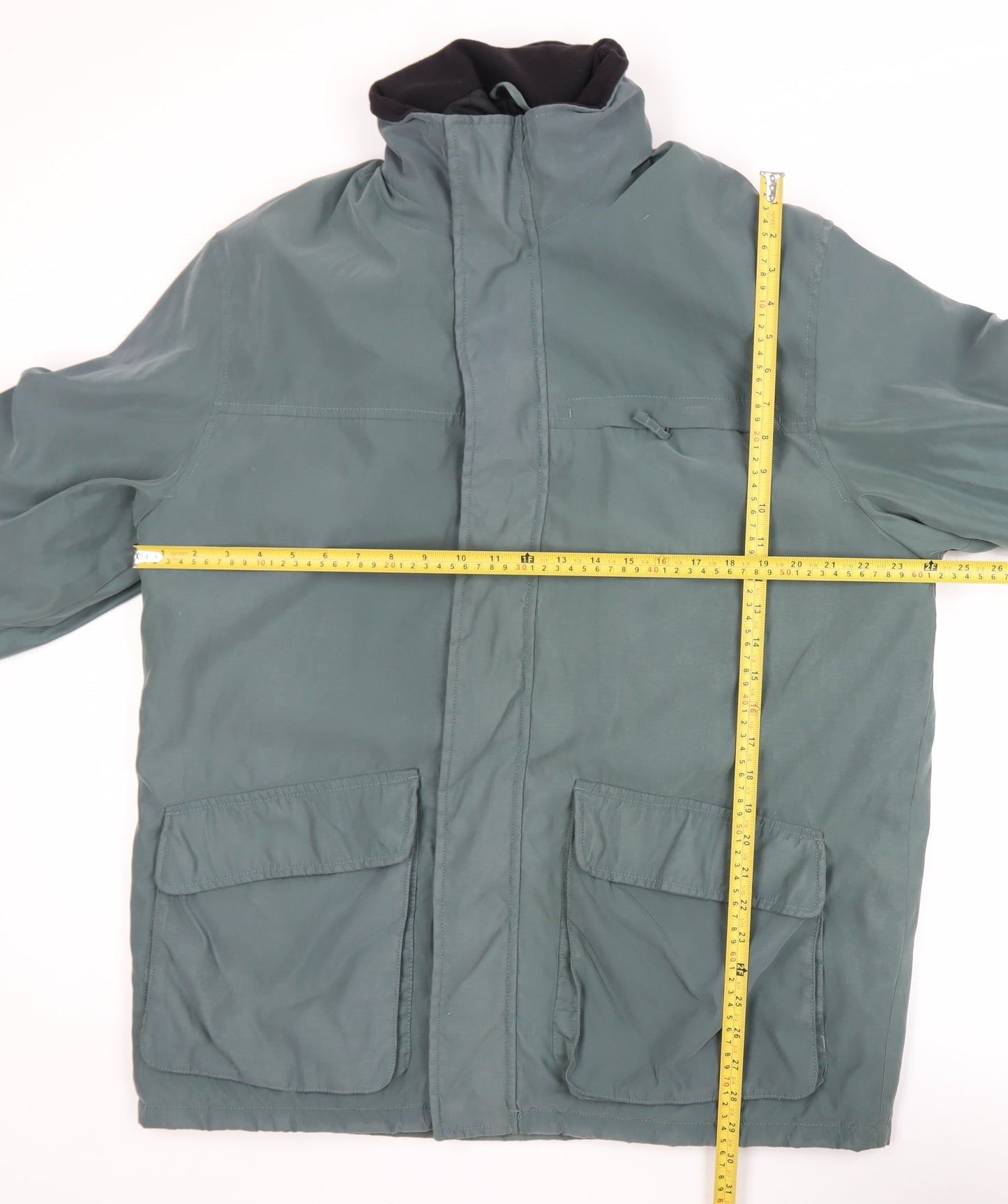 Marks and Spencer Men's Green Water Resistant Parka Jacket Size M