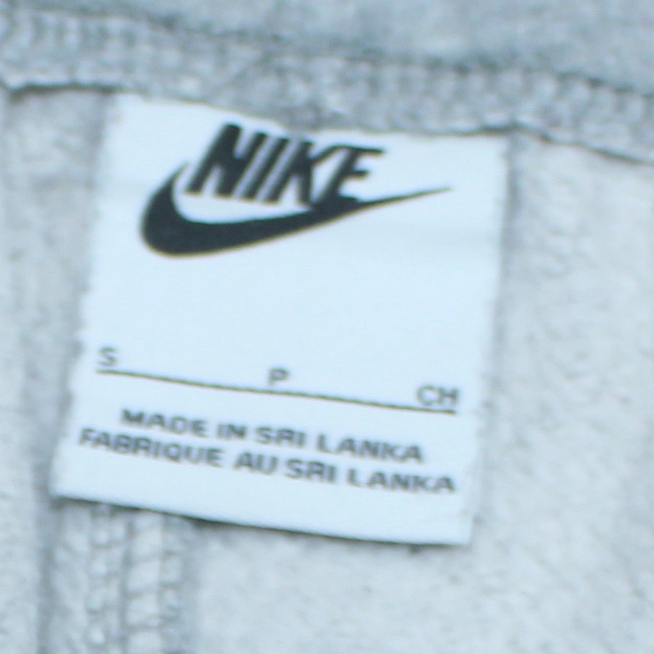 Nike Men's Grey Regular Fit Fleece Sweatpants Size S