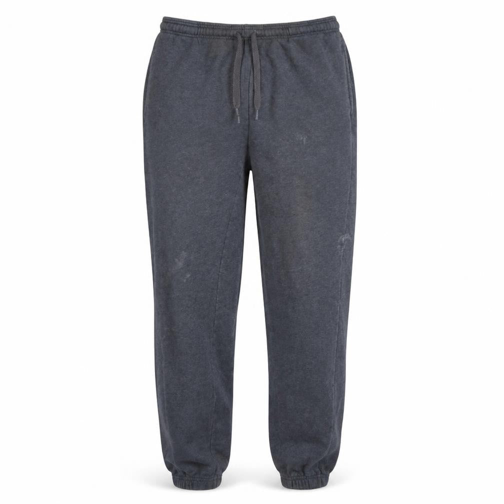 Front view of Lacoste Sport Men Grey Jogger Trousers, size S, Cotton Blend