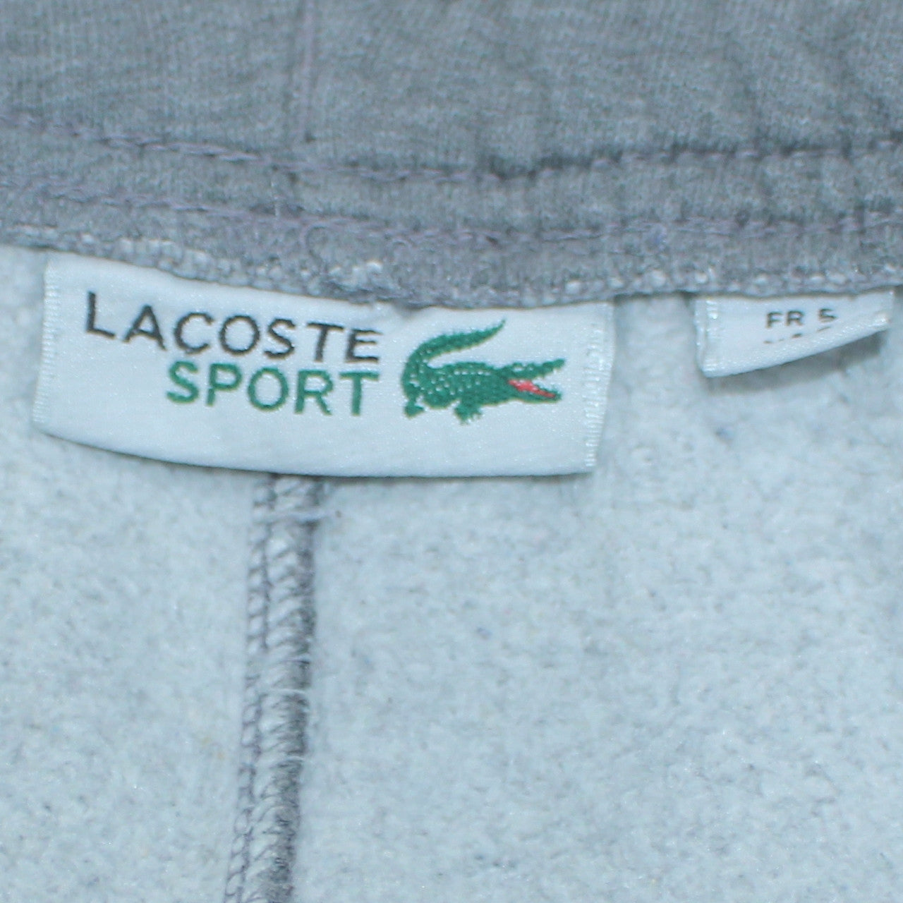 Lacoste Sport Men Grey Jogger Trousers Size S Cotton Blend