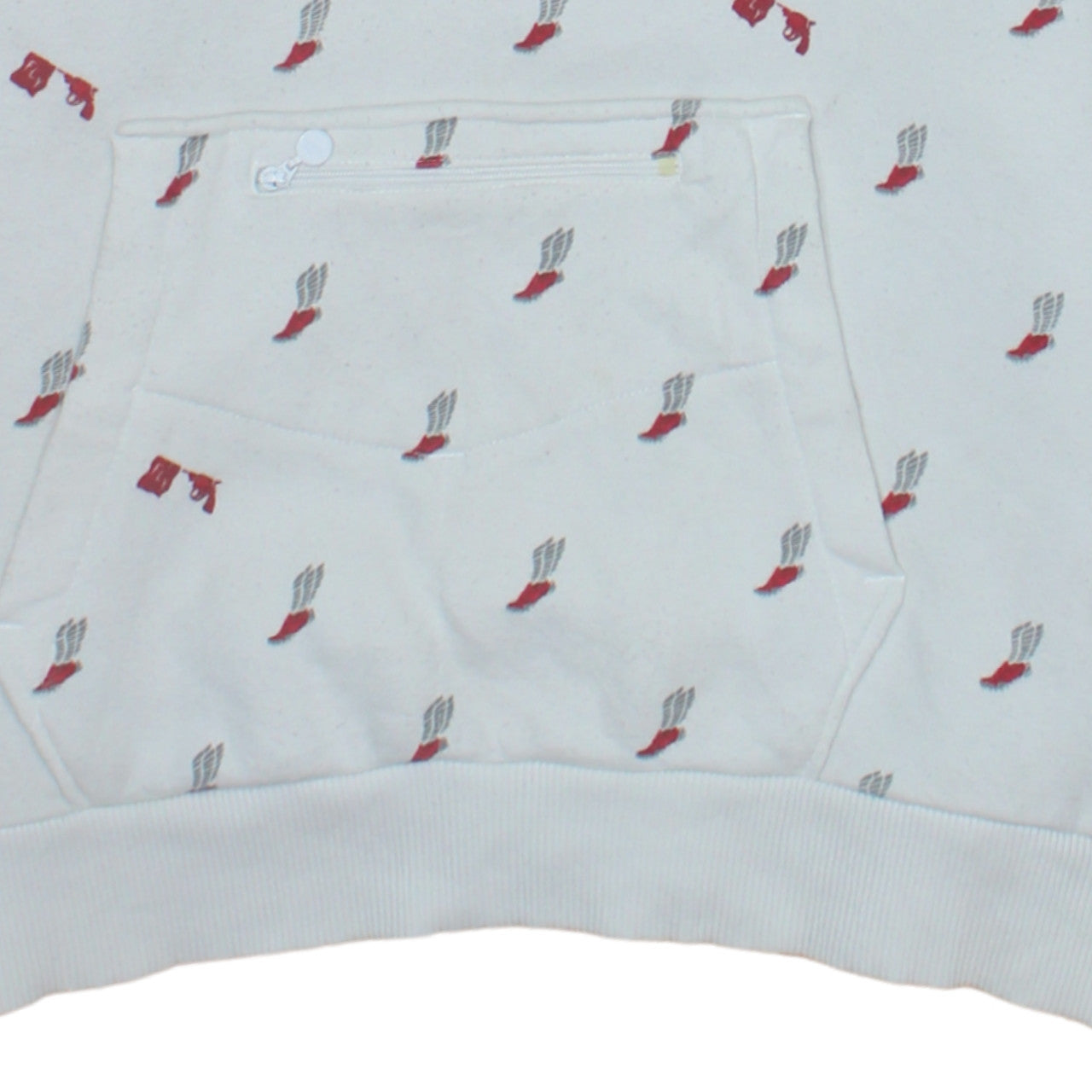 Nike Women's White Graphic Print Pullover Hoodie XL Casual