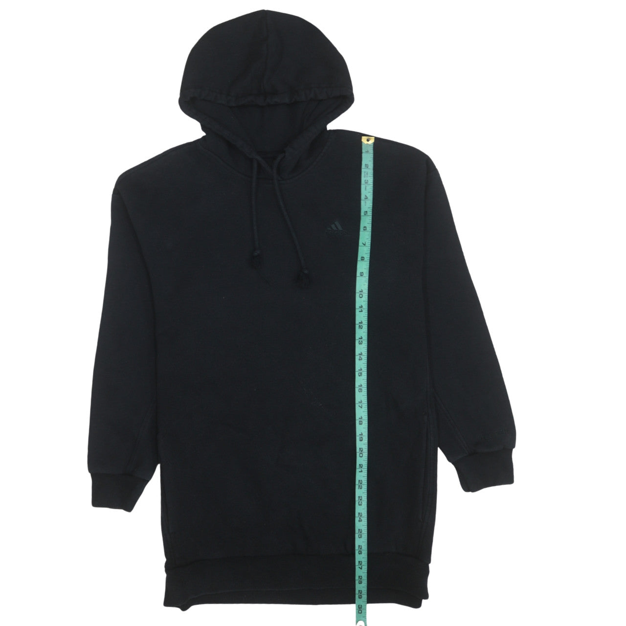 Adidas Womens Black Pullover Hoodie Size S - Casual Hooded Sweatshirt
