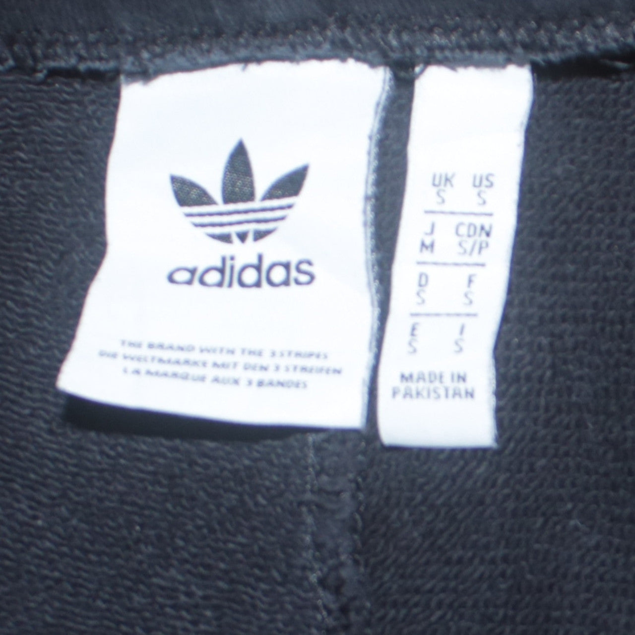Adidas Mens Black Jogger Sweatpants Size S Regular Fit