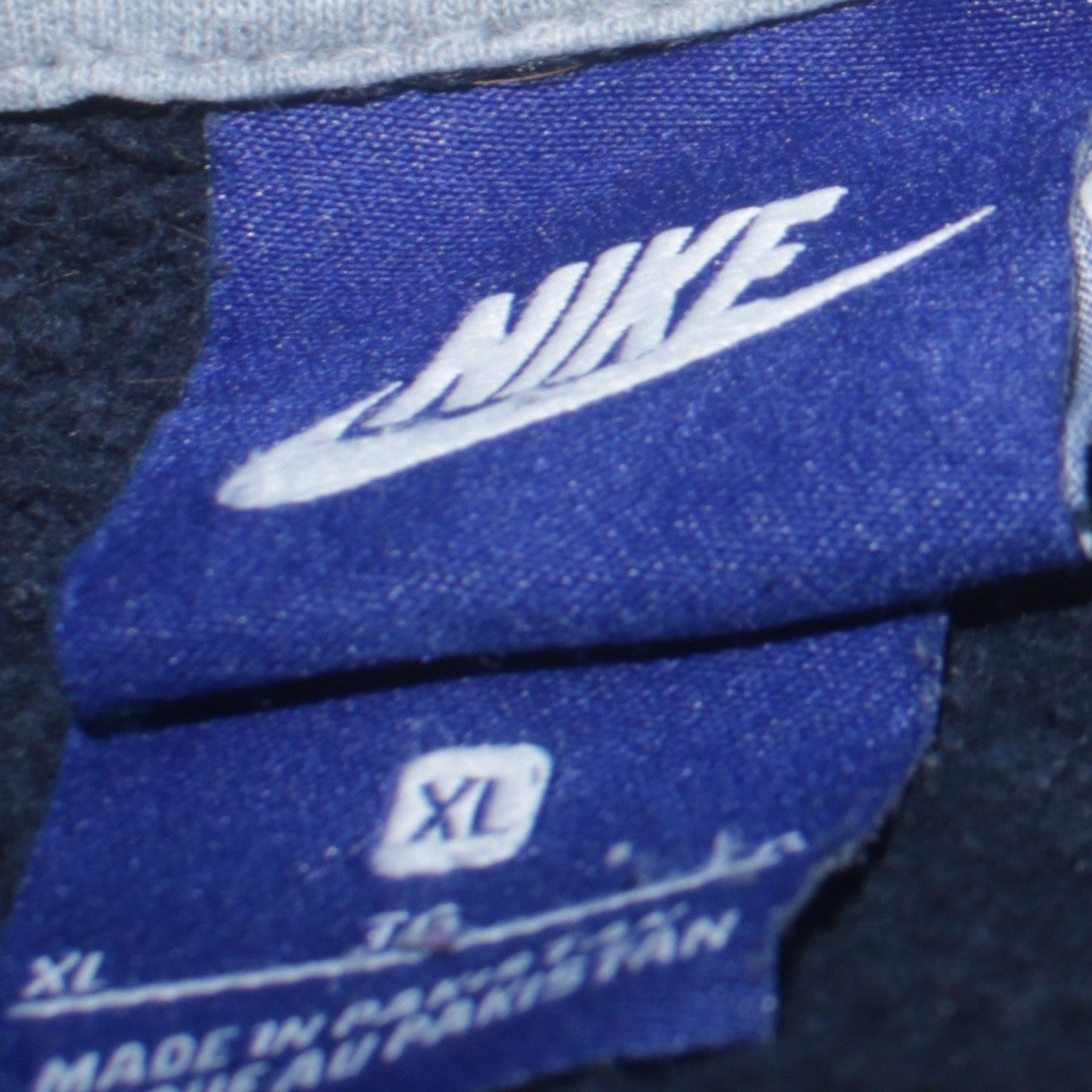 Nike Men's Blue Pullover Hoodie XL Fleece Sportswear