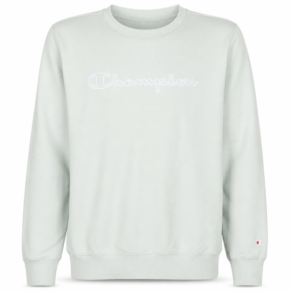 Champion Men's White XL Pullover Sweatshirt Embroidered Logo