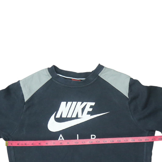 Nike Boys Black XL 13-15Y Pullover Fleece Crew Neck Sweatshirt