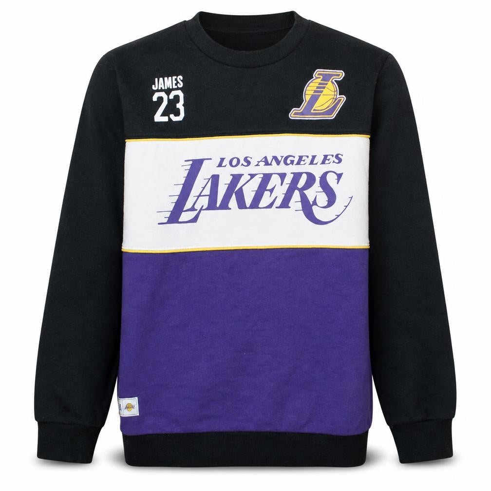 Primark NBA Men's Multicoloured XL Pullover Lakers Sweatshirt