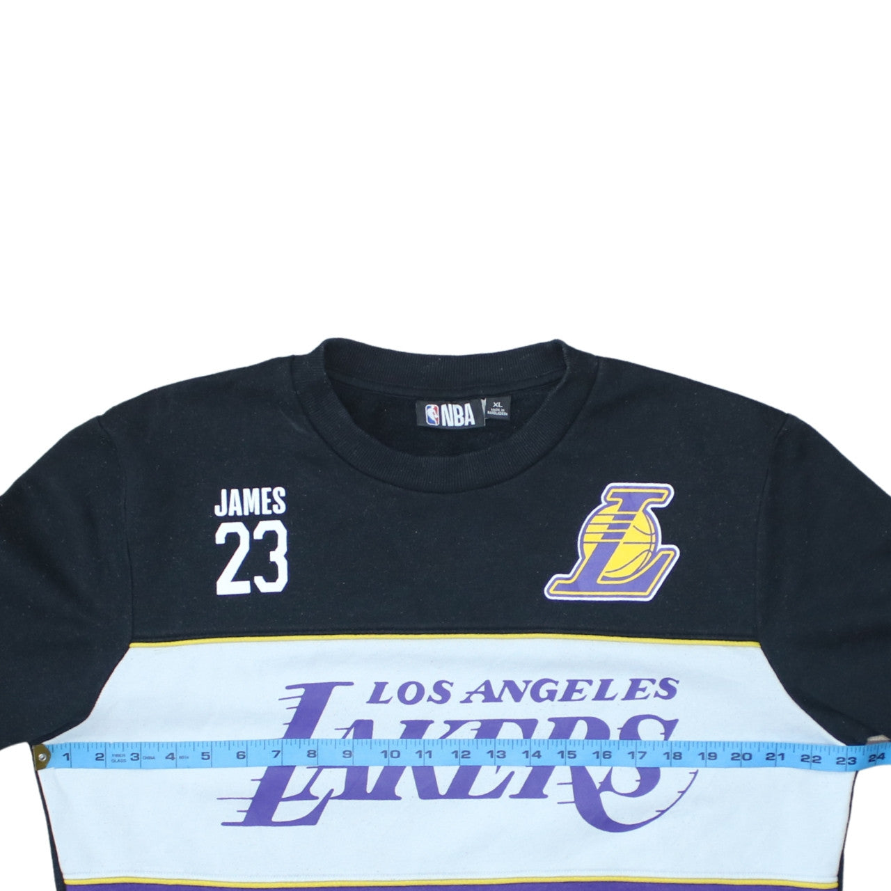 Primark NBA Men's Multicoloured XL Pullover Lakers Sweatshirt