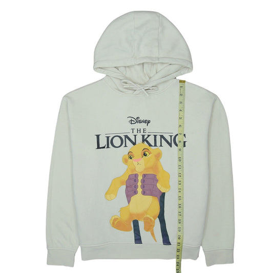 Disney Women's White The Lion King Pullover Hoodie Size S
