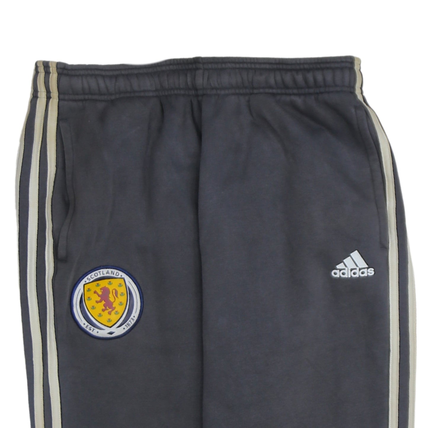 Adidas Men’s Grey Scotland Football Sweatpants Small Regular Fit