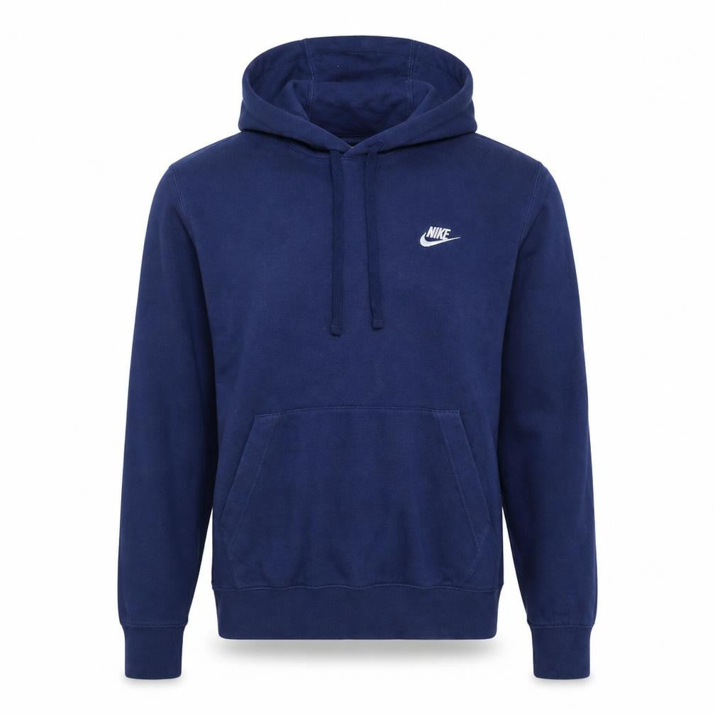 Nike Men's Blue Pullover Hoodie Small Regular Fleece Sportswear