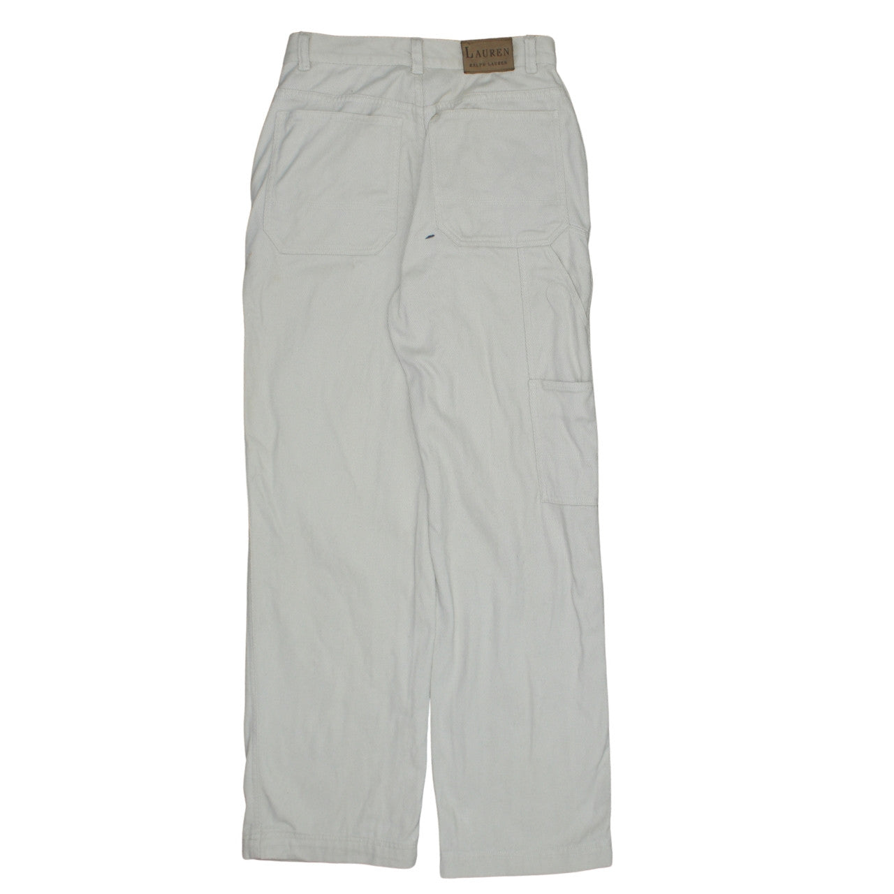 Ralph Lauren Women’s White Straight Cotton Jeans Size 6