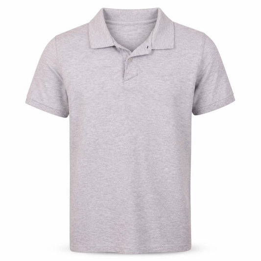 Lee Mens Grey Short Sleeve Polo Shirt Size L Regular Fit